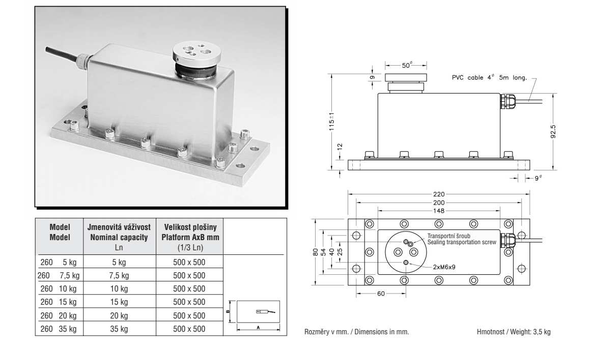 MOD260-5kg