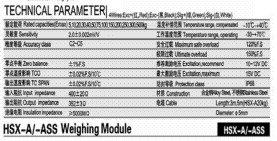 HSX-A-40kg,HSX-A-75kg稱(chēng)重傳感器,美國(guó)Amcells